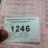 Pos Malaysia Post Office In Gombak