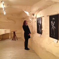 Photo taken at Art-holl &amp;quot;Kairos&amp;quot; by Inna P. on 3/2/2013