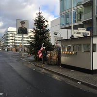 Photo taken at Checkpoint Charlie by Виктория М. on 1/14/2015