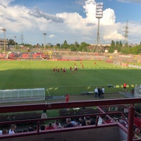 Photo taken at Bozsik-stadion by Sándor A. on 7/26/2018