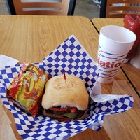 Photo taken at Burger Nation by Isabelle Z. on 7/28/2019