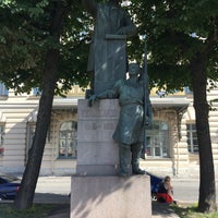 Photo taken at Памятник Г. В. Плеханову by Rodion . on 8/4/2018