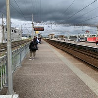 Photo taken at «Leninskiy Prospect» Railway Station by Rodion . on 7/5/2020
