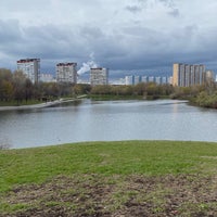 Photo taken at Большой Очаковский пруд by Анастасия Ж. on 4/25/2020