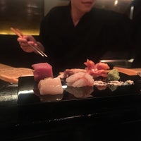 Photo taken at Sushi Oyama by Luke N. on 6/11/2016