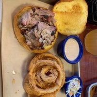 Photo taken at Red Hot &amp;amp; Blue  -  Barbecue, Burgers &amp;amp; Blues by Corey O. on 2/25/2020