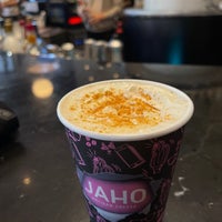 Photo taken at Jaho Coffee Roaster &amp;amp; Wine Bar by æræs . on 11/5/2021