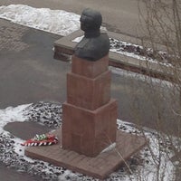 Photo taken at Памятник Ватутину by Горяинов А. on 3/3/2013