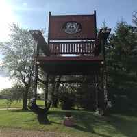 Photo taken at World&amp;#39;s Largest Rocking Chair by Dmitry on 6/12/2021