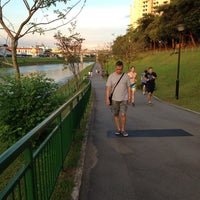 Photo taken at Yew Tee Canal Jogging Track by Joni Rose T. on 7/7/2013