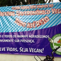 Photo taken at Festival Gastronomico Vegano by Isis . on 12/12/2015