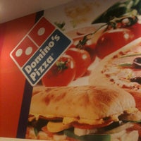 Photo taken at Domino&amp;#39;s Pizza by Jussara Lucia S. on 3/17/2013