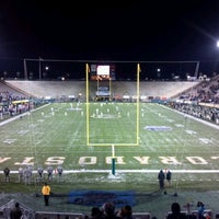 Photo taken at Hughes Stadium by Dan D. on 11/11/2012