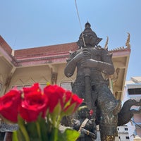 Photo taken at Wat Suttharam by Miumiu . on 4/16/2024