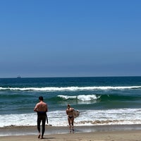 Photo taken at El Porto Beach by Geoff R. on 7/23/2022
