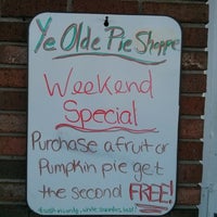 Menu Ye Olde Pie Shoppe 1 Tip De 65 Visitantes