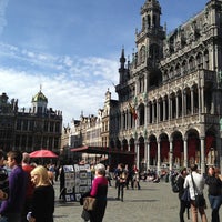 Photo taken at Grand Place by Sandra F. on 4/14/2013