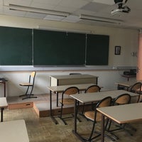 Photo taken at Lycée Victor Duruy by Shu on 1/25/2018