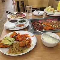 Photo taken at Ssik Sin (God of Food) Korean BBQ Buffet by Jeffrey on 1/30/2016