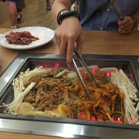 Photo taken at Ssik Sin (God of Food) Korean BBQ Buffet by Jeffrey on 6/11/2016