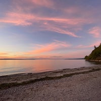 Photo taken at Golden Gardens Park by Theron V. on 10/4/2023