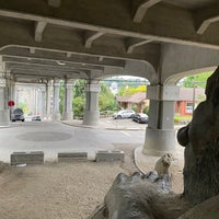 Photo taken at The Fremont Troll by Theron V. on 5/24/2023