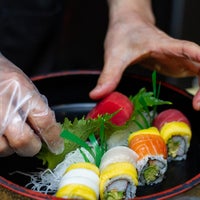 7/20/2018 tarihinde Hiro Japanese Steakhouseziyaretçi tarafından Hiro Japanese Steak House And Sushi Bar'de çekilen fotoğraf