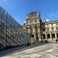 Photo taken at Place du Louvre by Искандер Ю. on 8/17/2023