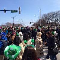 Photo taken at Chicago St. Patricks Parade by Jennifer d. on 3/15/2014