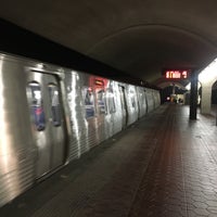 Photo taken at Takoma Metro Station by Samir L. on 1/20/2018