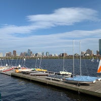 Photo taken at MIT Wood Sailing Pavilion (Building 51) by Samir L. on 5/7/2019