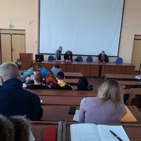 Photo taken at Полоцкий государственный университет by Vlad N. on 3/6/2013