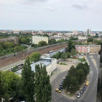 Photo taken at Novum Select Hotel Berlin Spiegelturm by Omar on 7/19/2018