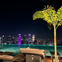 Photo taken at Rooftop Infinity Pool by seno w. on 10/28/2023
