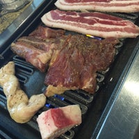 Photo taken at Manna Korean BBQ by Joe P. on 1/25/2015