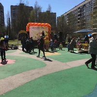 Photo taken at Детская Площадка by Алина Ж. on 5/1/2016