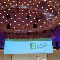 Photo taken at Qt Developer Days 2014 by Andreas E. on 10/7/2014