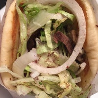 Photo taken at Aladdin&amp;#39;s Falafel Corner by F S. on 7/12/2015