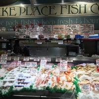 Photo taken at Pike Place Fish Market by F S. on 1/31/2016