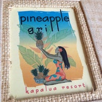 Das Foto wurde bei Pineapple Grill at Kapalua Resort von Arnold V. am 11/7/2012 aufgenommen