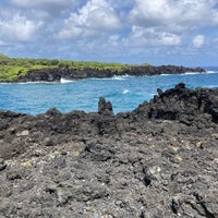 Photo taken at Black Sand Beach by Stephen T. on 9/23/2023