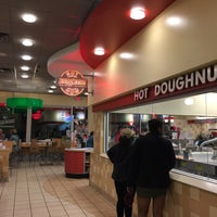 Photo taken at Krispy Kreme Doughnuts by Christy T. on 2/25/2017