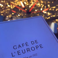 Photo taken at Café de l&amp;#39;Europe by Besho M. on 1/13/2024