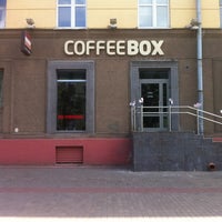 Photo taken at CoffeeBox by Юра Н. on 7/18/2013