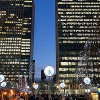 Photo taken at Canada Square by Saleh on 12/21/2022