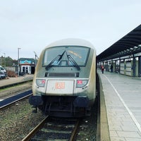 Photo taken at Bahnhof Westerland (Sylt) by Dennis B. on 1/25/2022