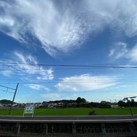 Photo taken at Iwafune Station by Akihiro O. on 7/15/2022
