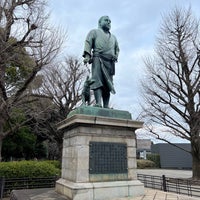 Photo taken at Saigo Takamori Statue by Akihiro O. on 2/4/2024