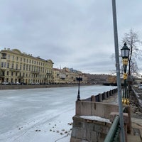 Photo taken at Fontanka River by Сергей Николаевич Ч. on 2/28/2022