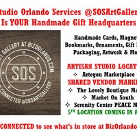 Das Foto wurde bei SOS Art Gallery at BizOrlando.com - Studio Orlando Services von SOS Art Gallery at BizOrlando.com - Studio Orlando Services am 3/29/2016 aufgenommen